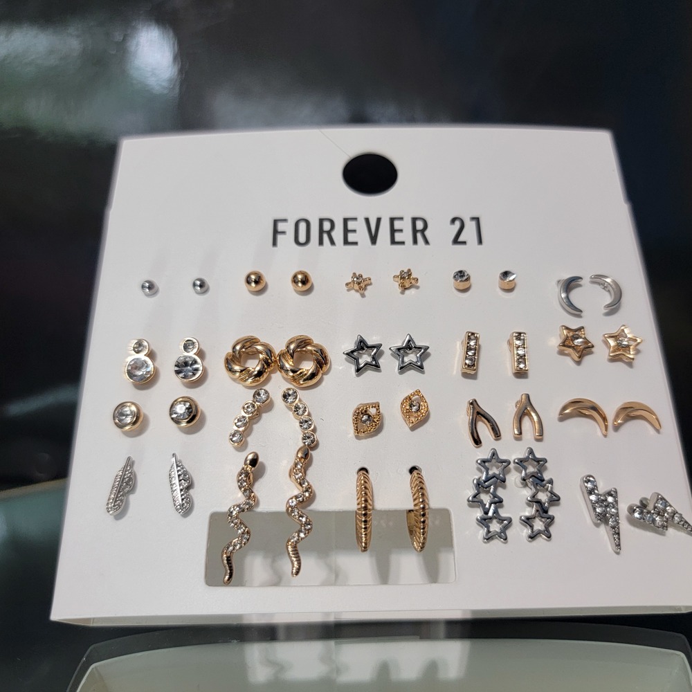 Forever 21 | Gold | Silver | Multi Set | 20 Earrings